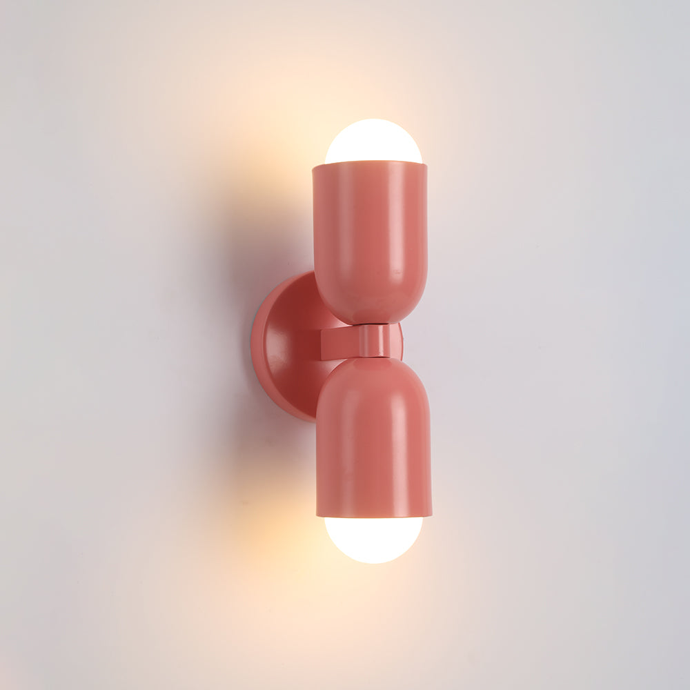 Lampă de perete Surix colorată cu două capete