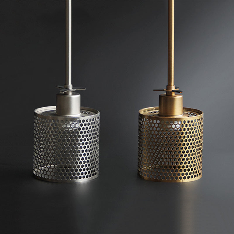 Lampă suspendată Nerel aurie contemporană, sticlă, glob/cilindrică