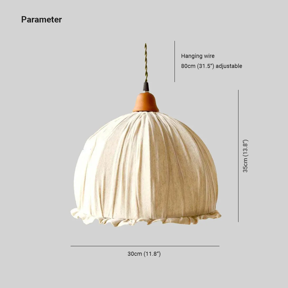 Pendul Vintage Teo Bej, Textil