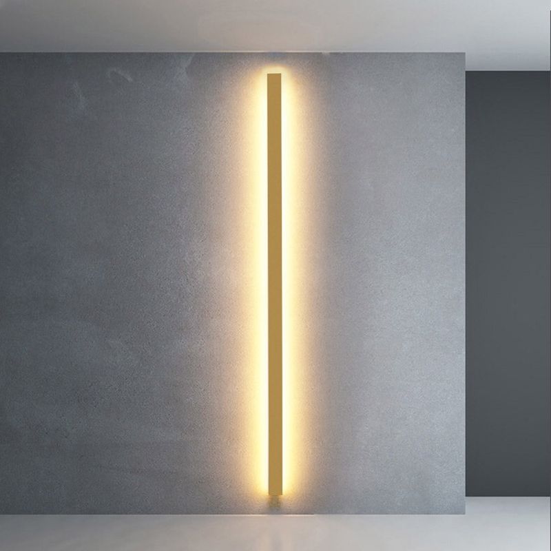Arveno Lampă de perete Minimalistă Liniară Auriu/Negru/Alb