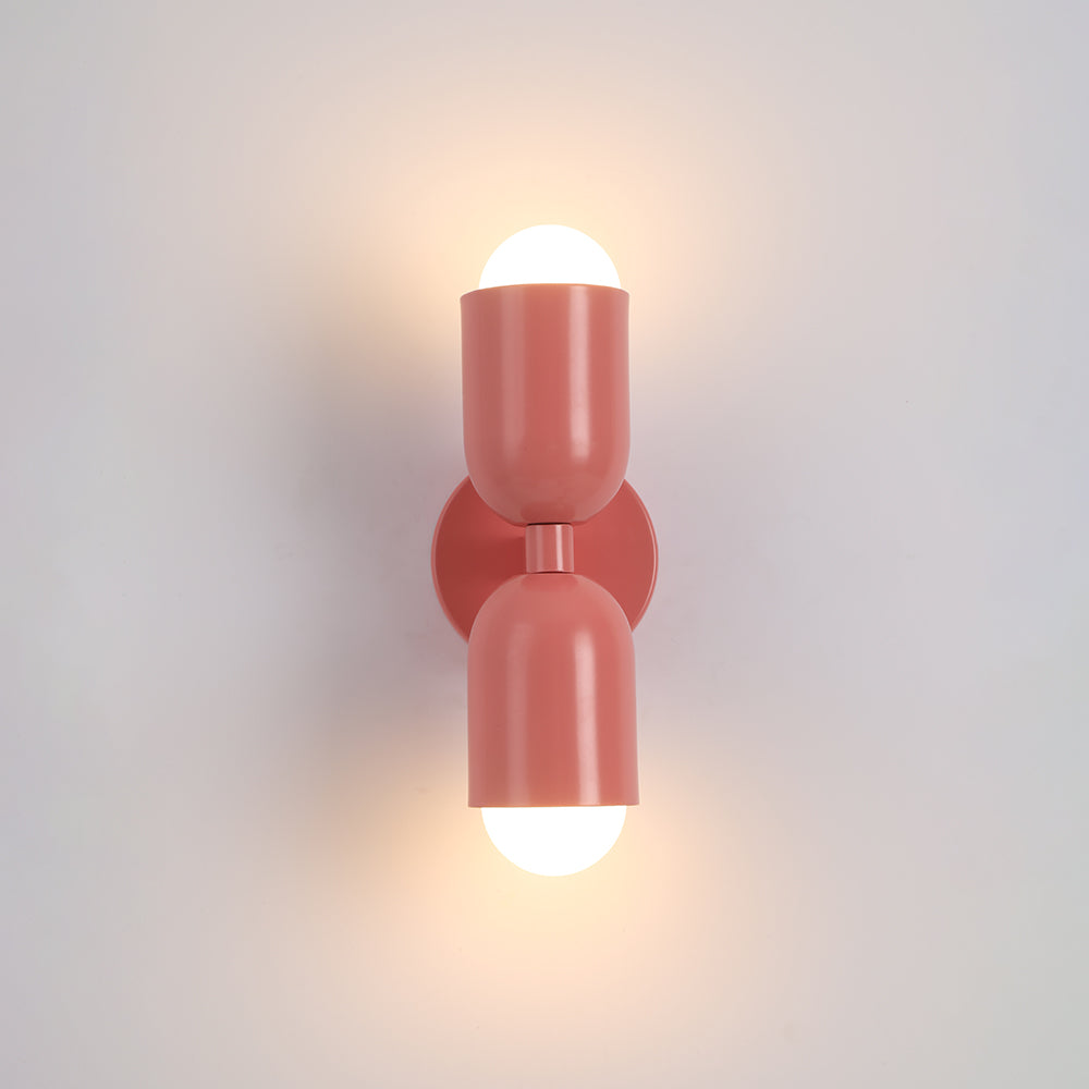 Lampă de perete Surix colorată cu două capete
