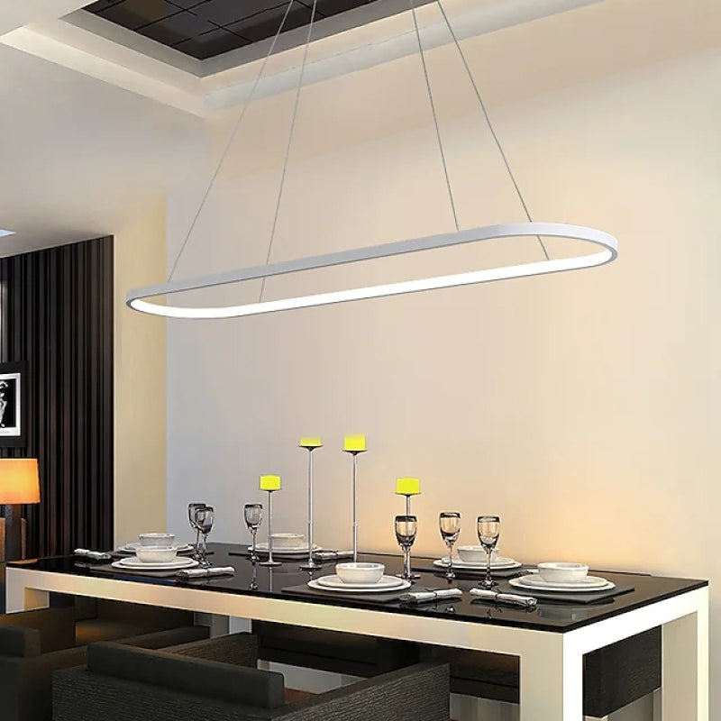 Avenor Lampă Suspendată Ovală Minimalistă de Interior
