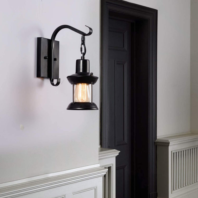 Lampă de perete Caldena stil industrial retro de interior