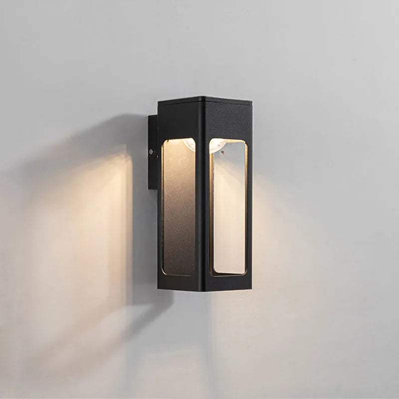 Lampă de perete exterioară Teniq modernă, impermeabilă, minimalistă, geometrică