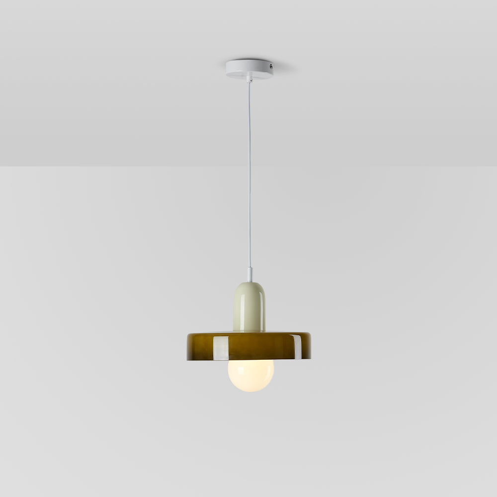 Pendul Cavien Sticlă Vintage