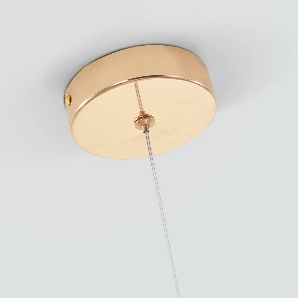 Pendul Orlith Auriu Cristal
