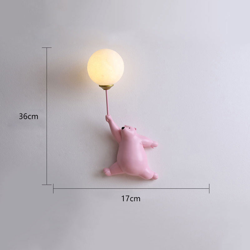 Lampă de perete Dio Ursuleț cu Balon
