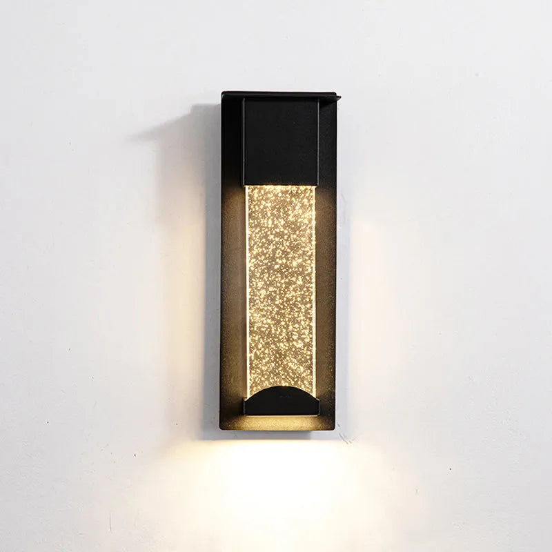 Lampă de perete de exterior Miraq, cu lumină constantă/cu senzor