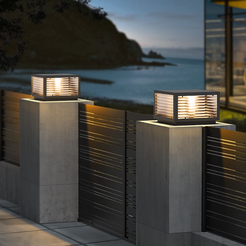 Stâlp de Iluminat Exterior Lenorae Vintage LED