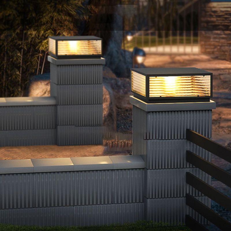 Stâlp de Iluminat Exterior Lenorae Vintage LED