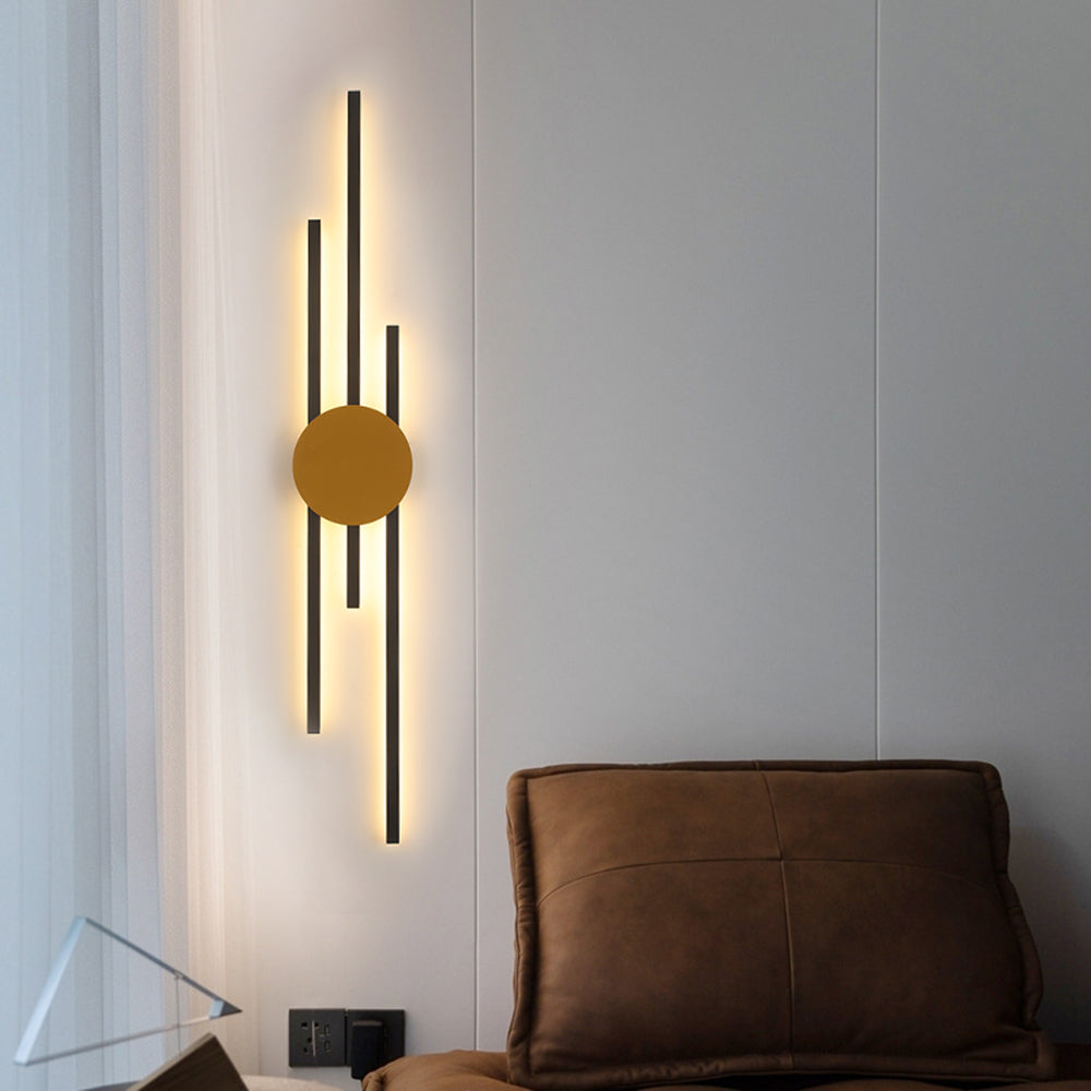 Lampă de perete liniară modernă Norex, în două culori