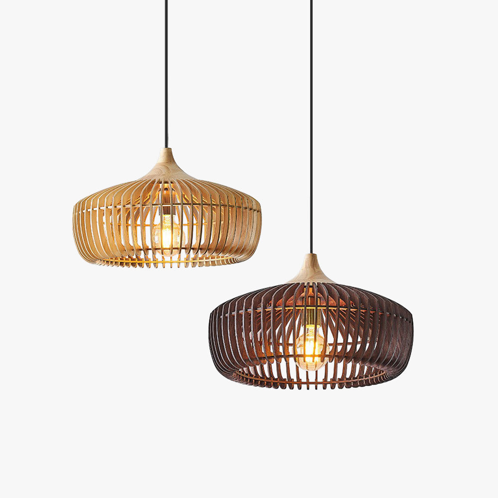 Pendul Lumenoa Nordic Japonez din Lemn Natural