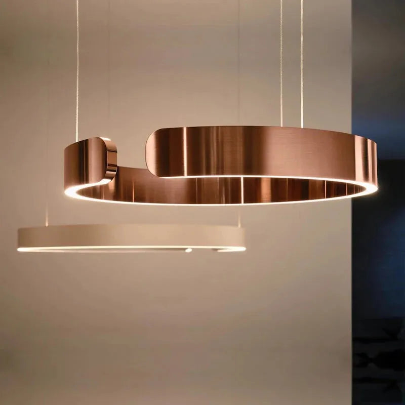 Lustră Suspendată Soriel Inel LED Minimalist de Lux