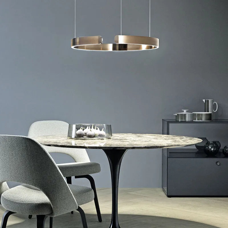 Lustră Suspendată Soriel Inel LED Minimalist de Lux