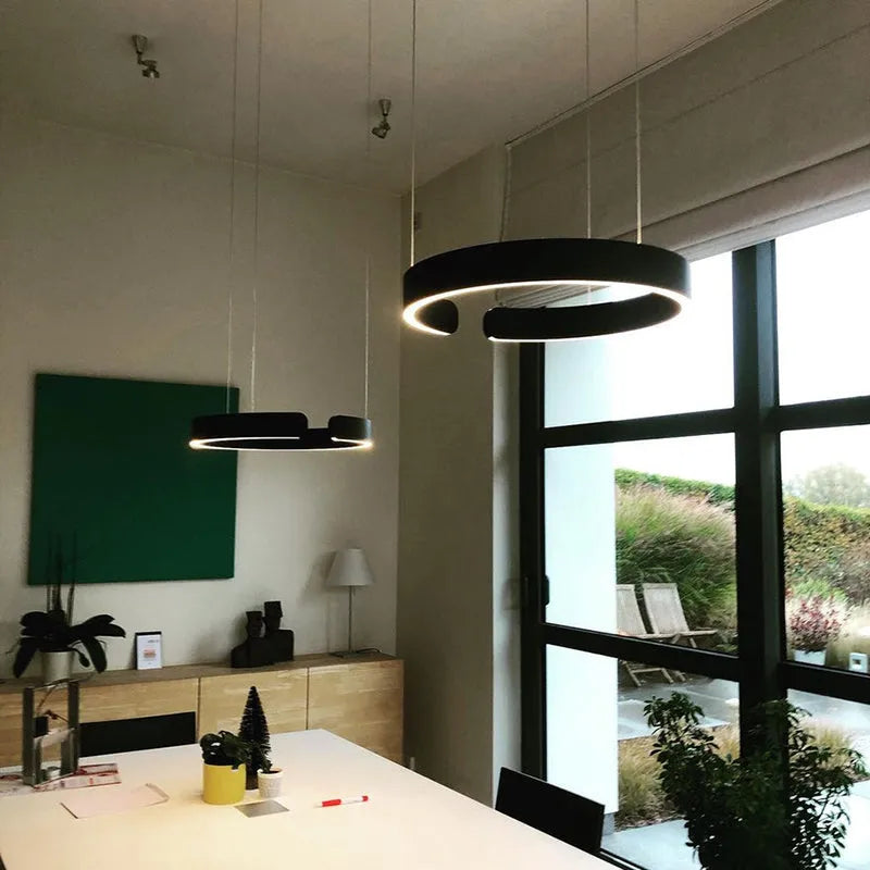 Lustră Suspendată Soriel Inel LED Minimalist de Lux