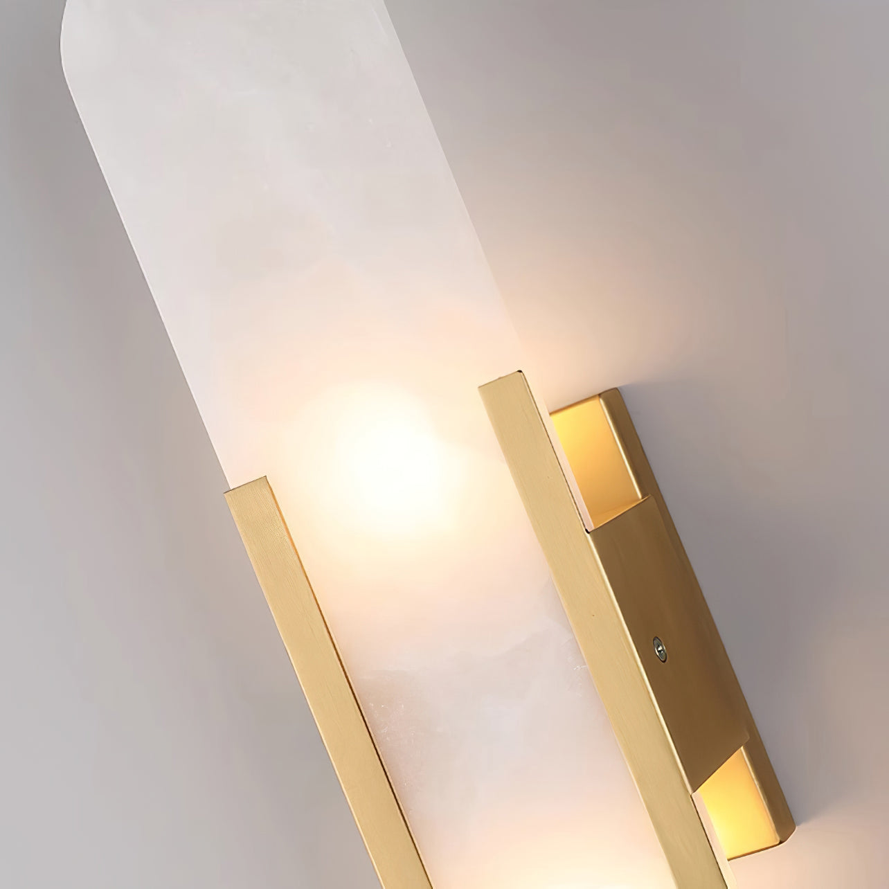 Lampă de perete Corenil Lux Alabastru
