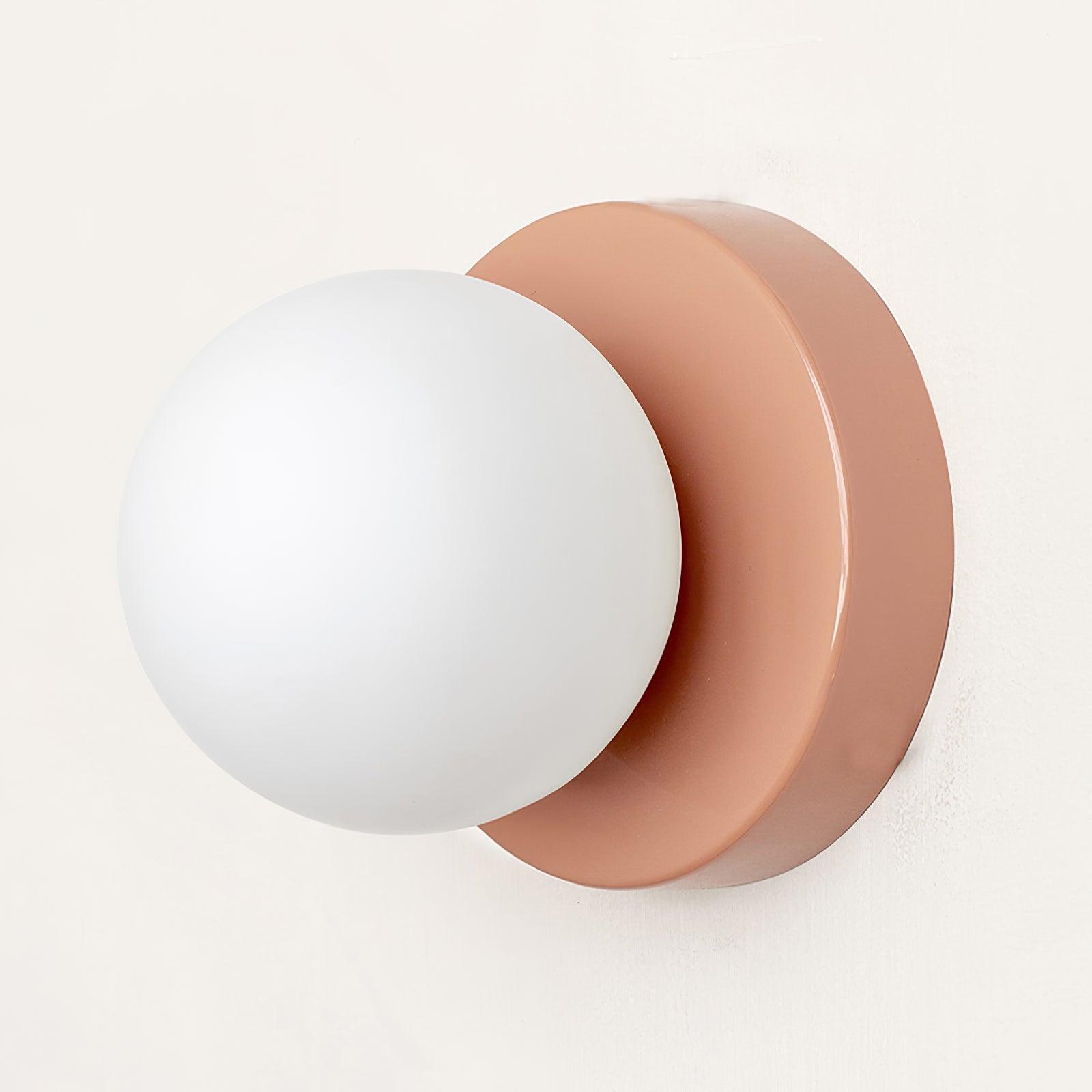 Lampă de perete Velior, Glob Rotund Modern