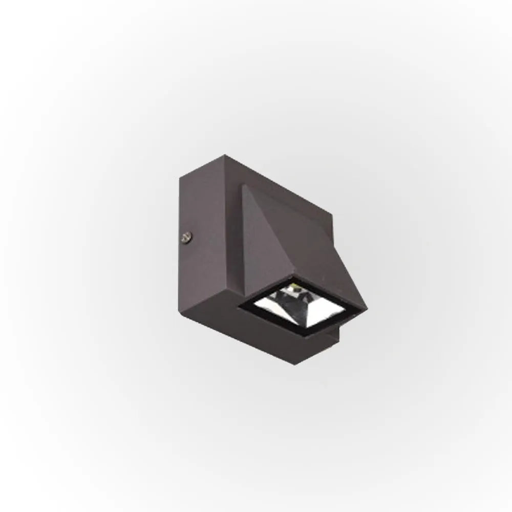 Lampă de perete LED de exterior Terin Neagră Modernă