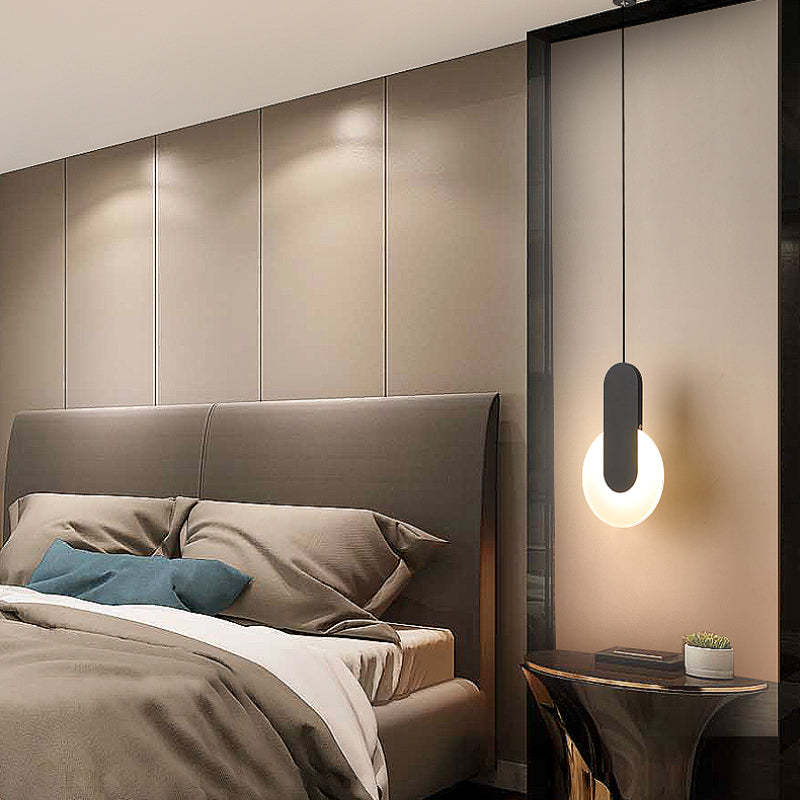 Kori Lampă Suspendată LED Modernă Negru/Alb Living