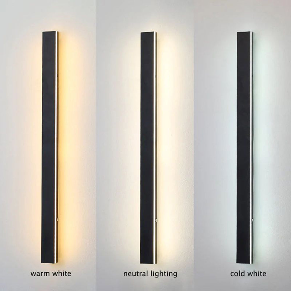 Lampă de perete Zelvo Liniară de Exterior