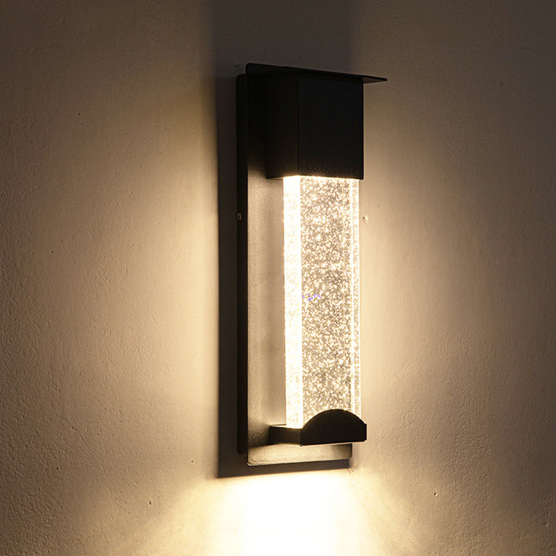 Lampă de perete de exterior Miraq, cu lumină constantă/cu senzor