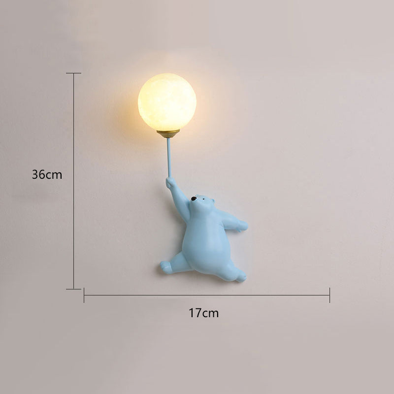 Lampă de perete Dio Ursuleț cu Balon