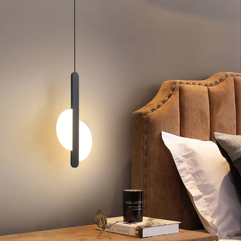 Kori Lampă Suspendată LED Modernă Negru/Alb Living