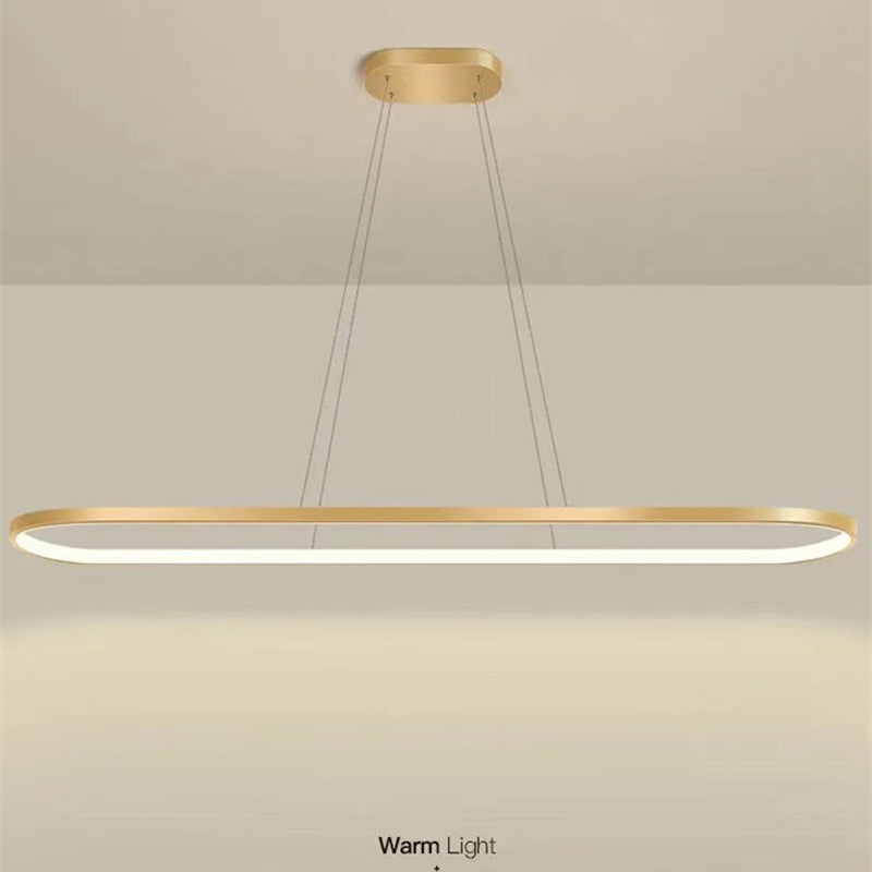 Avenor Lampă Suspendată Ovală Minimalistă de Interior