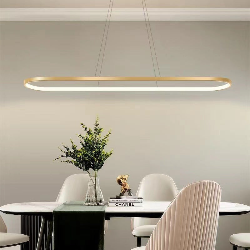 Avenor Lampă Suspendată Ovală Minimalistă de Interior