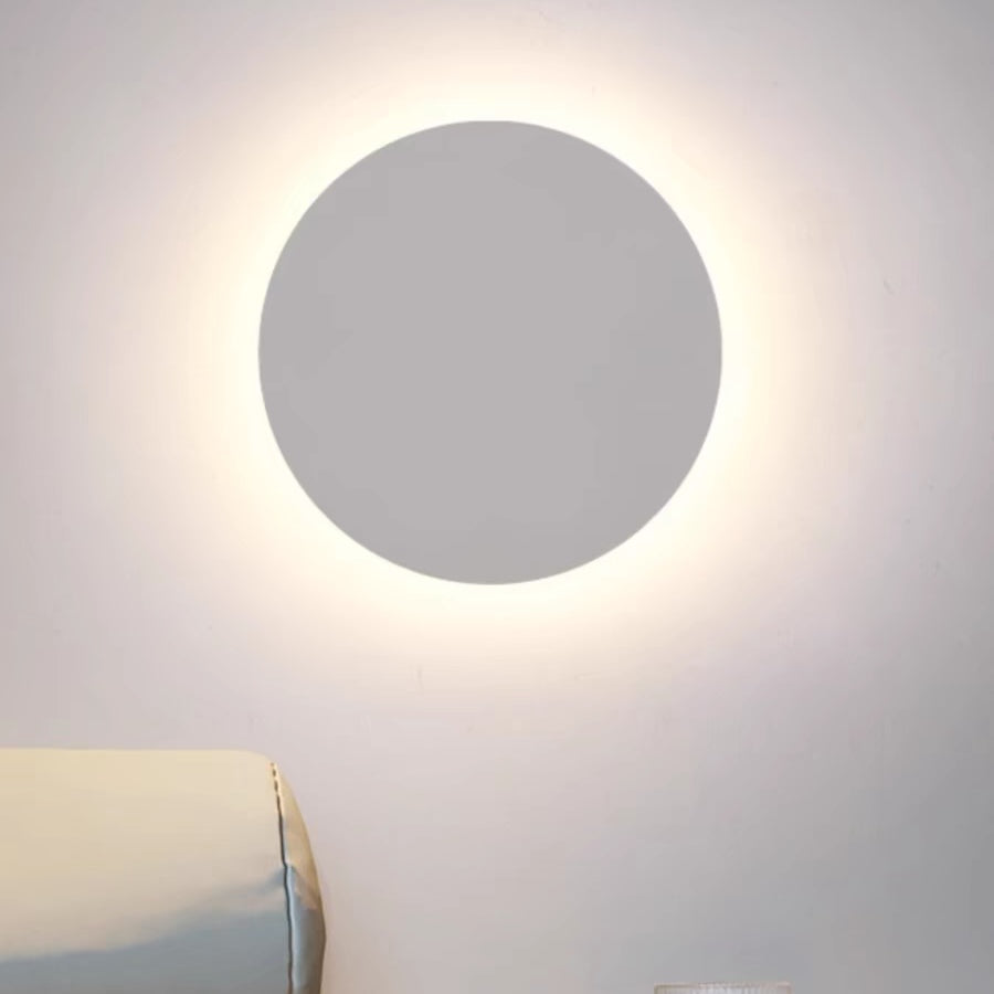 Lampă de Perete Exterior LED Dori Minimalistă, Rotundă/Pătrată, Negru/Alb